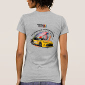 Speed Hunter | Dames Slim Fit T-shirt (Achterkant)