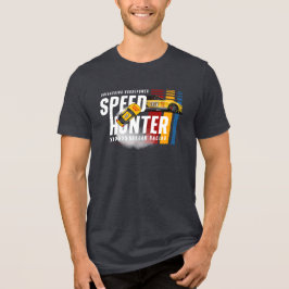Speed Hunter (donkere modus) | Heren Tri-Blend Shirt