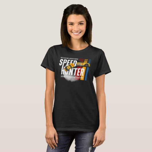 Speed Hunter (Donkere Modus) | Vrouwen T-shirt (Voorkant volledig)