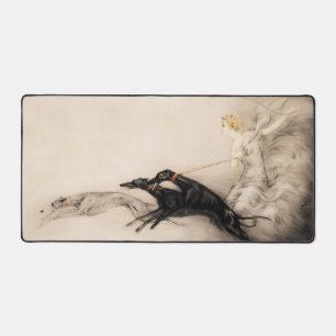 Speed II, Vitesse, 1933 door Louis Icart Bureaumat