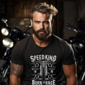 Speed King-motorfiets T-shirt