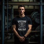 Speed King-motorfiets T-shirt