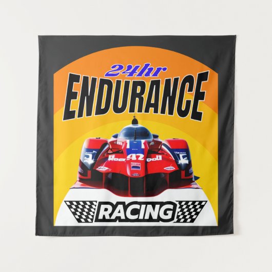 Speed Legends: 24h Endurance Racer Wandkleed (Voorkant)