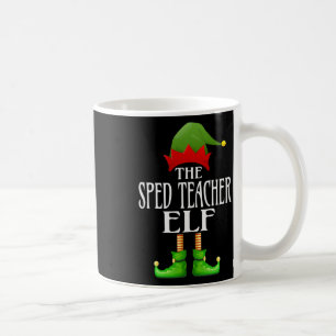 Speed leraar elf Xmas Grappige Familie Matching Ch Koffiemok