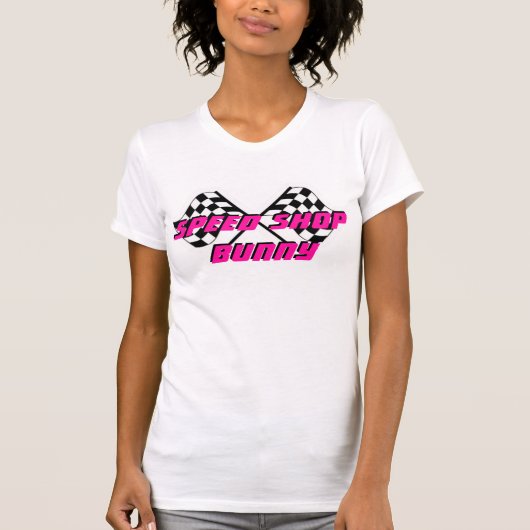 Speed Shop Bunny T-shirt (Voorkant)