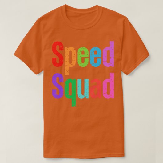 Speed Squad 8 T-shirt (Design voorkant)