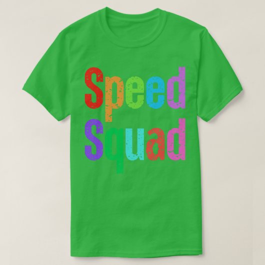Speed Squad 8 T-shirt (Design voorkant)