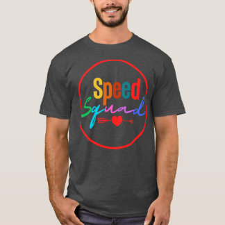 Speed Squad Eenvoudige Illustratie 3 T-shirt