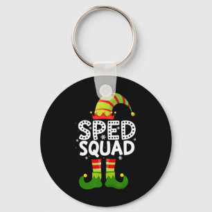 Speed Squad Speciaal onderwijs voor santa familie  Sleutelhanger