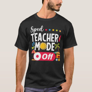 Speed Teacher Mode uitgeschakeld Laatste dag van d T-shirt