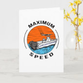 Speedboat Kaart (Gele Bloem)