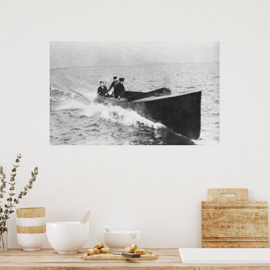 Speedboot Poster (Keuken)