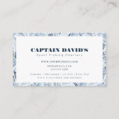 Speedboot Sport Vist Charters Visitekaartje (Achterkant)