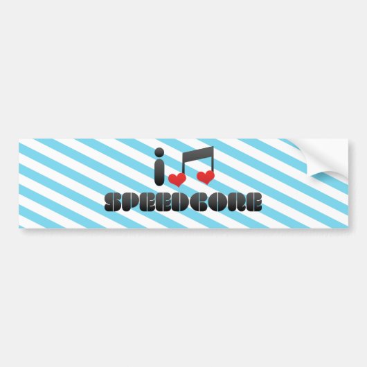 Speedcore Bumpersticker (Voorkant)