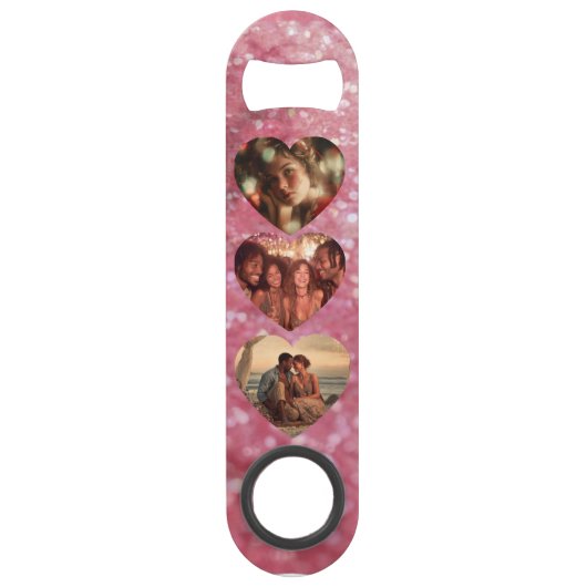 Speedflesopener gepersonaliseerd met naam speed flessenopener (Voorkant)