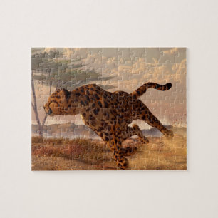 Speeding Cheetah Legpuzzel