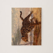 Speeding Cheetah Legpuzzel (Verticaal)