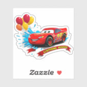 Speeding into Another Year! Sticker (Vel)