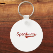Speedway Indiana Classic Design Sleutelhanger (Voorkant)