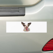 Speedy Boy Chihuahua Bumpersticker (Op auto)