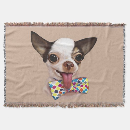 Speedy Boy Chihuahua Deken (Voorkant)