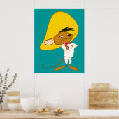 SPEEDY GONZALES™ Conflictkleur Poster (Keuken)