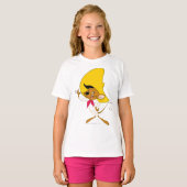 SPEEDY GONZALES™ Mustache T-shirt (Voorkant volledig)