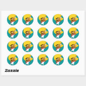 SPEEDY GONZALES™ Stropdas Ronde Sticker (Vel)