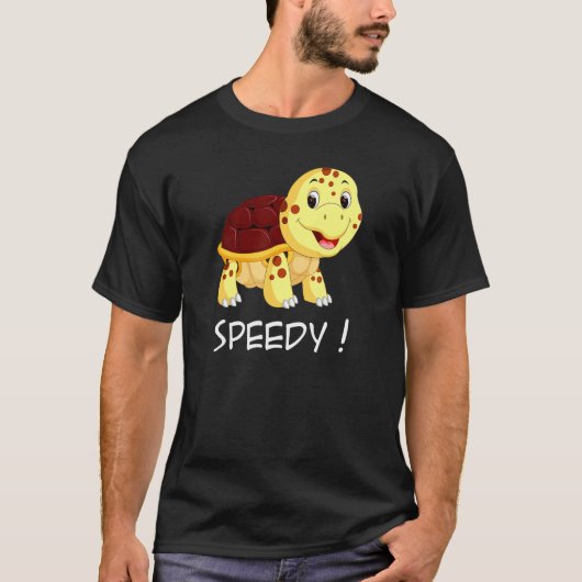 Speedy Turtle T-shirt (Voorkant)