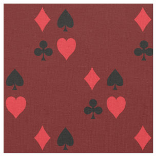 Speekkaarten Suite Hearts Clubs Spades Diamonds Stof