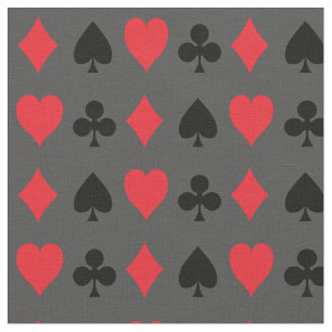 Speekkaarten Suite Hearts Clubs Spades Diamonds Stof