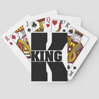 "Speel als royalty met onze professionele Koning Pokerkaarten