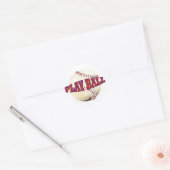 SPEEL BAL 2 RONDE STICKER (Envelop)