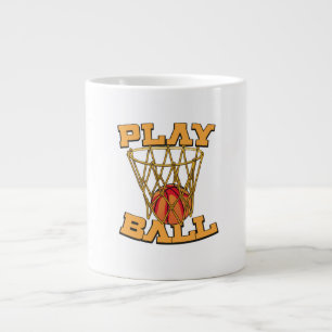 Speel Bal Basketbal. Extra Grote Beker