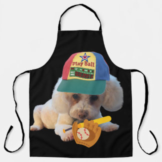 Speel Ball Poodle Keuken Schort