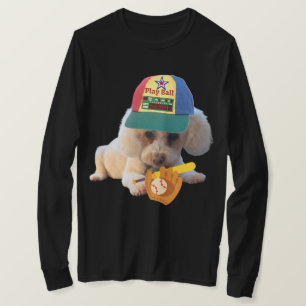Speel Ball Poodle Mannen T-shirt