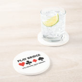 Speel Brug het Goedkoper is dan Therapie (de Zandsteen Onderzetter (Zijkant)