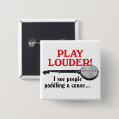 Speel Button Louder (Voorkant /achterkant)