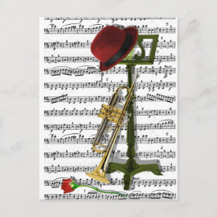Speel dat Jazz Briefkaart