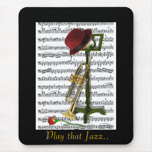 Speel dat Jazz Muismat (Voorkant)