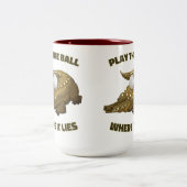 Speel de bal waar het leeft - de Mok van het twee- (Center)