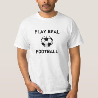 Speel echt football t-shirt