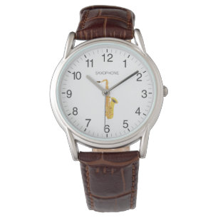 Speel gewoon de saxofone horloge