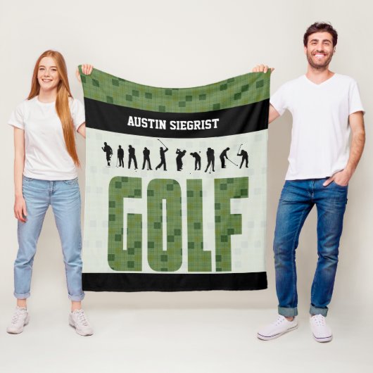 Speel Golf 🏌️ ‍ ♂️ Fleece Deken (In situ)