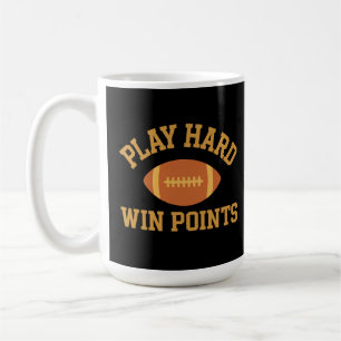 Speel Hard, Win Punten Retro Game Day Sporten Koffiemok
