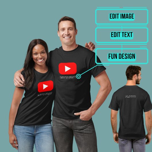 Speel het leuke T-shirt