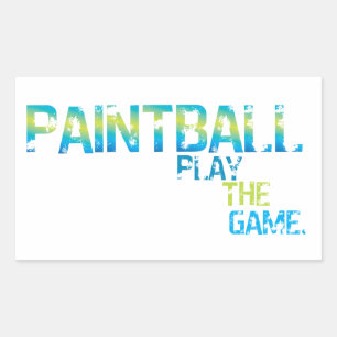 Speel het spel Paintball Sticker