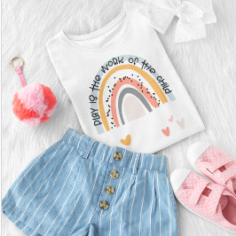 Speel is het werk van de kinderregenboog t-shirt