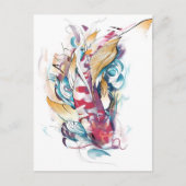 Speel Koi Briefkaart (Voorkant)