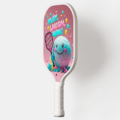Speel. Lach. Win! – Minimaal Kawaii Pickleball Pad Pickleball Paddle (Links)